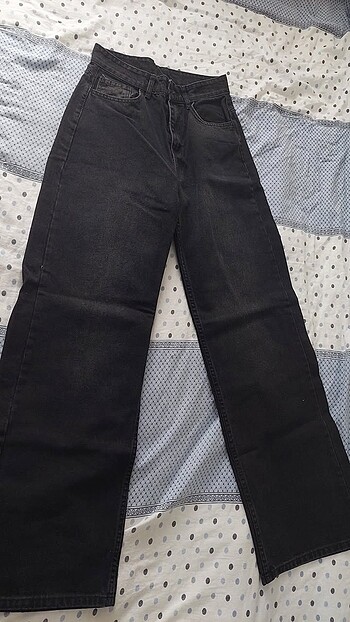 Siyah jean kot pantolon