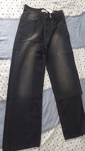 Siyah jean kot pantolon