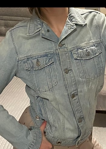 MAVİ kot ceket - Görsel 2