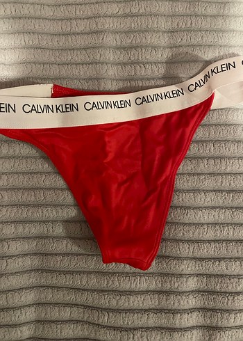 Calvin Klein orijinal bikini altı kırmızı - Görsel 3
