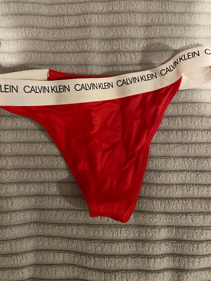 Calvin Klein orijinal bikini altı kırmızı - Görsel 3