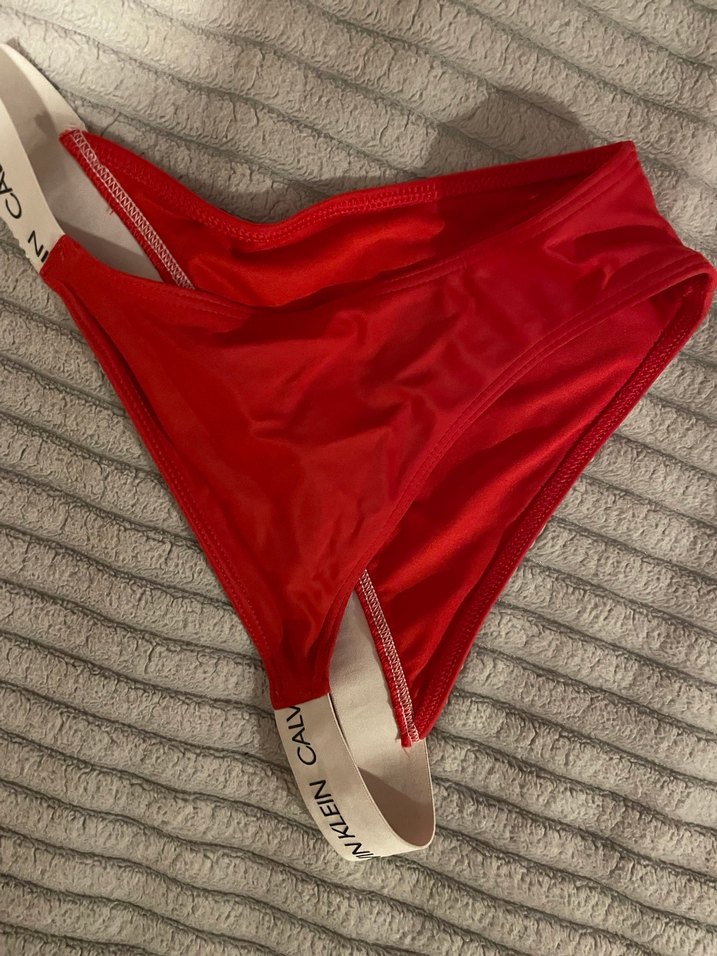 Calvin Klein orijinal bikini altı kırmızı - Görsel 4