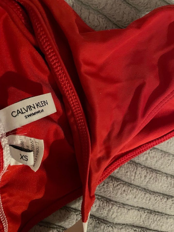 Calvin Klein orijinal bikini altı kırmızı - Görsel 5