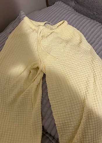 Sarı Kadın  Pantolon - Görsel 5