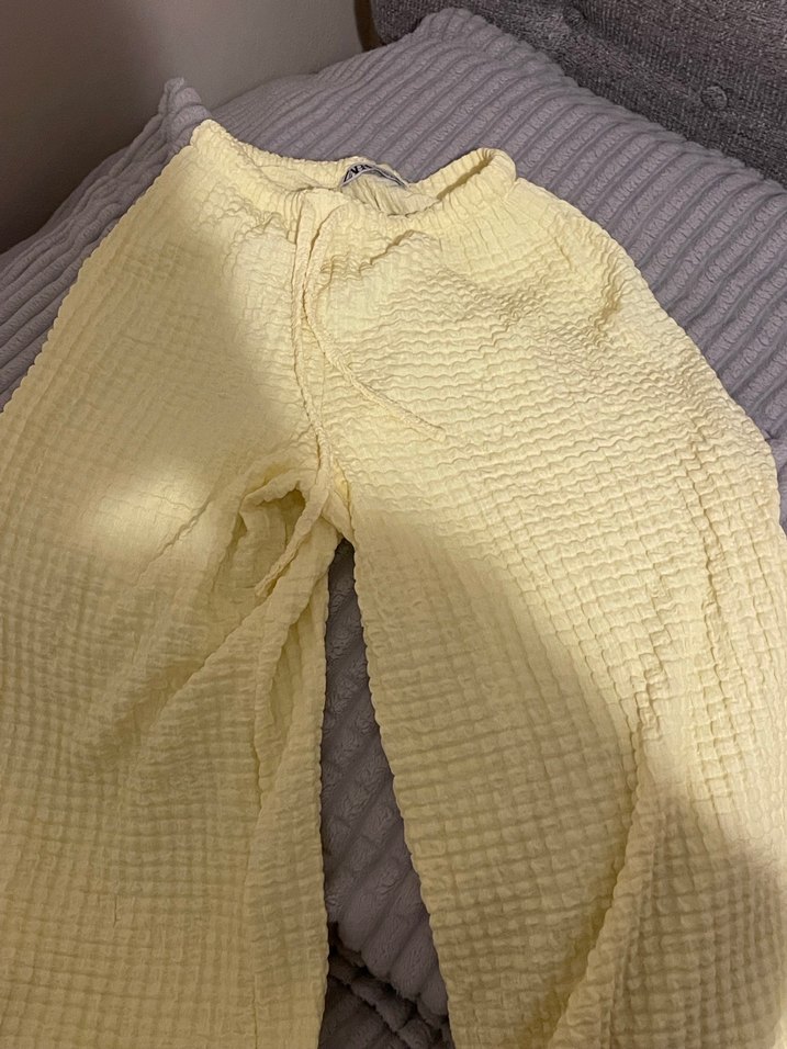 Sarı Kadın  Pantolon - Görsel 5