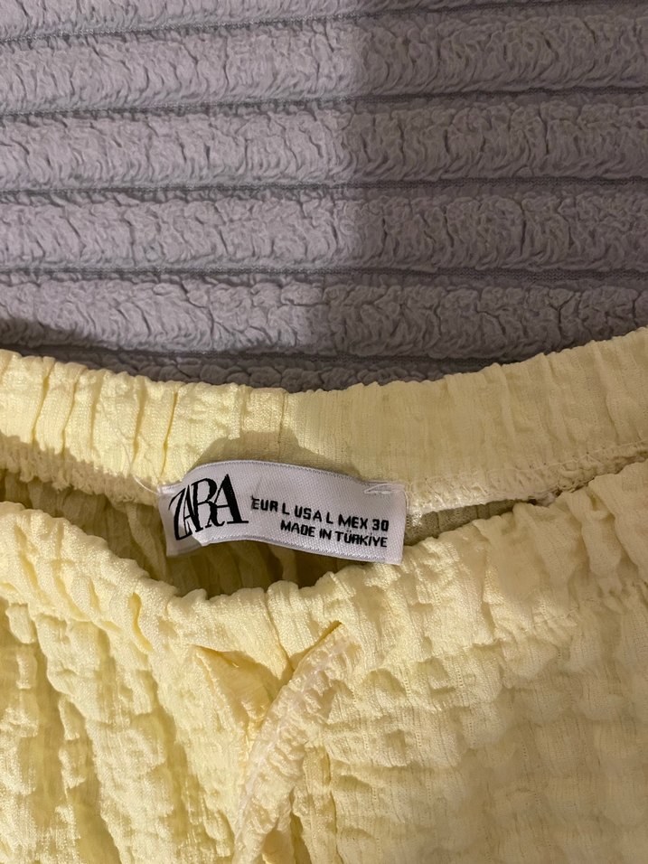 Sarı Kadın  Pantolon - Görsel 2