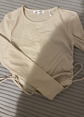 Bej uzun kollu - Görsel 3