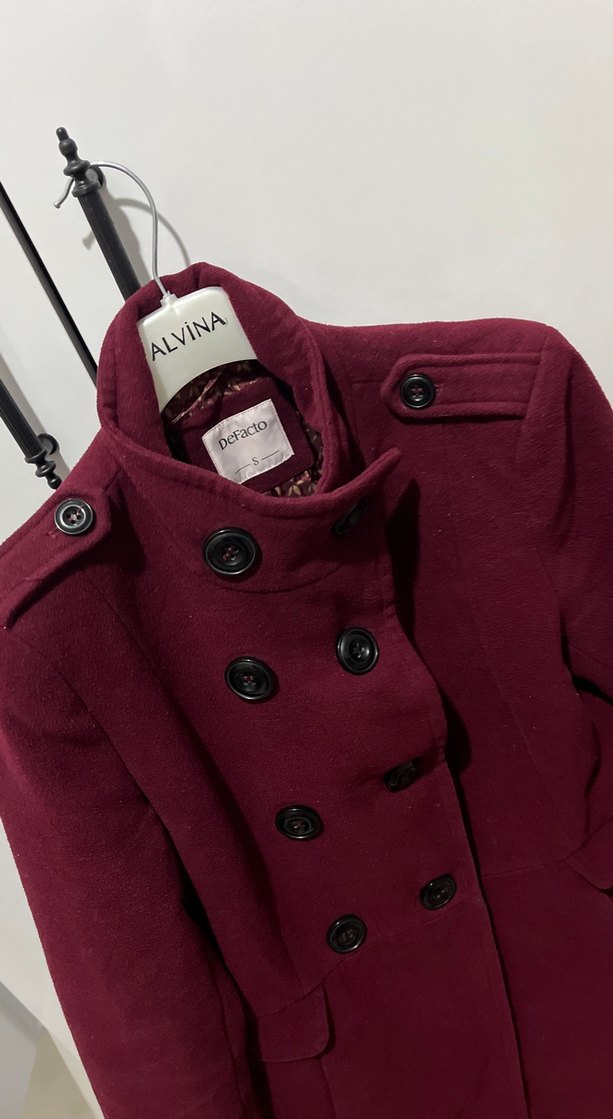 DEFACTO  bordo kaban - Görsel 3