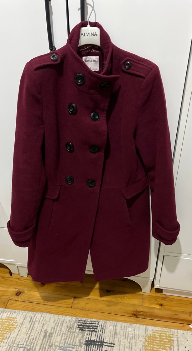 DEFACTO  bordo kaban - Görsel 4