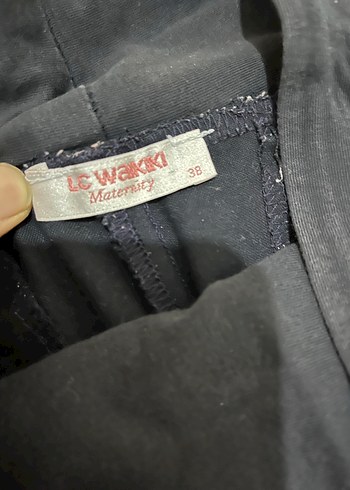 Siyah Hamile Pantolonu Rahat Kesim - Görsel 2