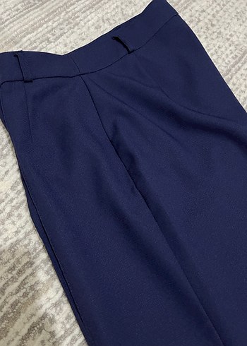 Kadın Lacivert Kumaş Pantolon - Görsel 2