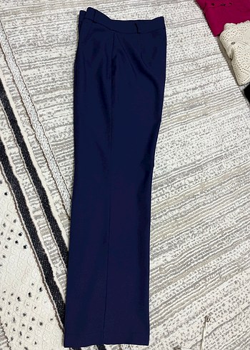 Kadın Lacivert Kumaş Pantolon - Görsel 3