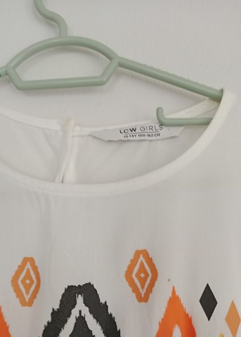 LC Waikiki Kız Çocuk Beyaz Baskılı Bluz