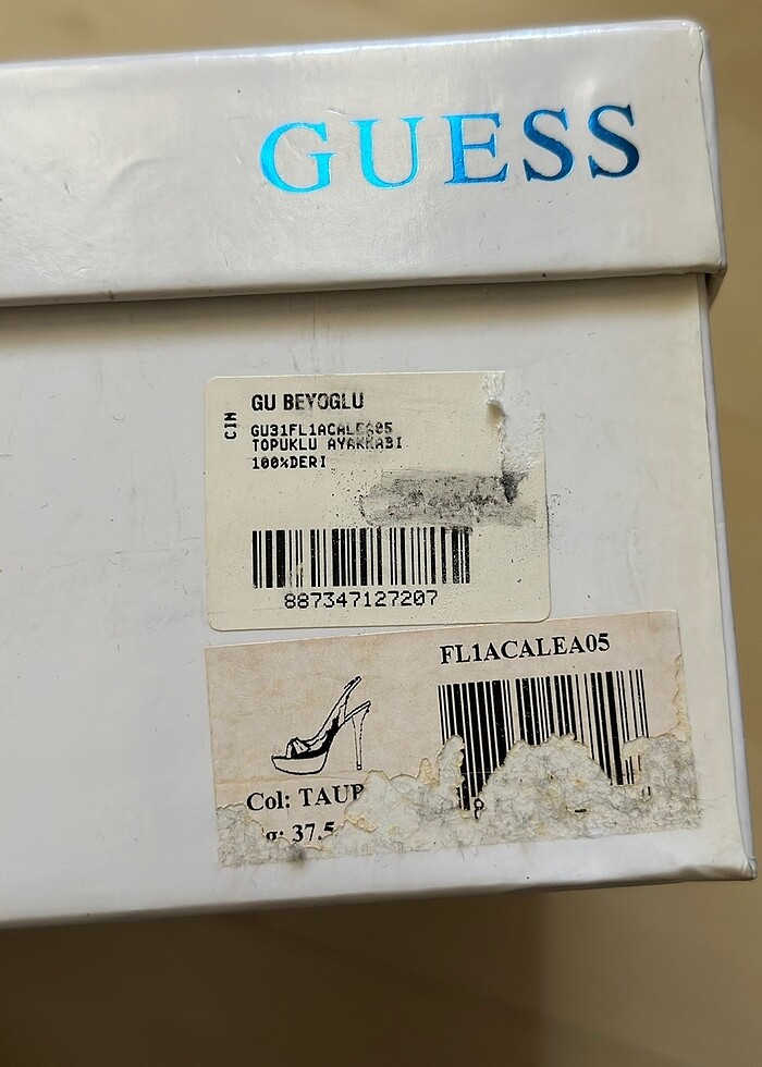 Guess topuklu ayakkabı - Görsel 4