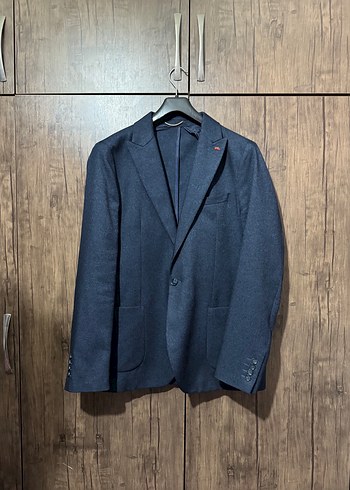 Ds Düğmeli lacivert Erkek Blazer Ceket