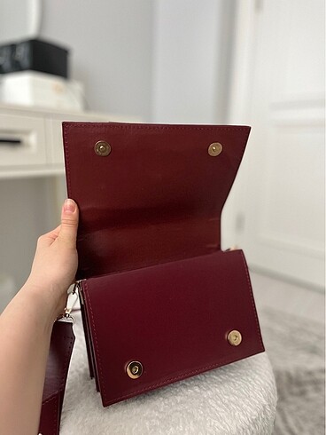 Bordo çanta - Görsel 5