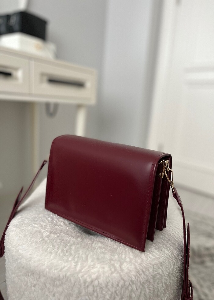 Bordo çanta - Görsel 3