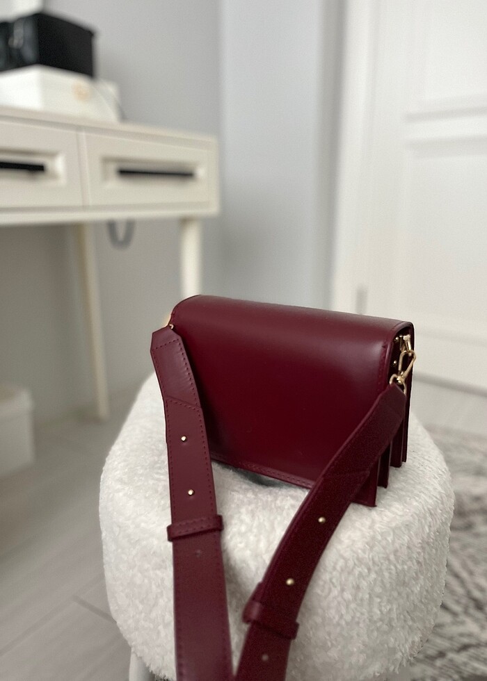 Bordo çanta - Görsel 4