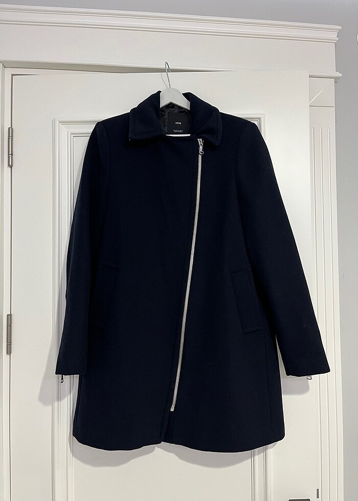 Mango lacivert kaban - Görsel 3