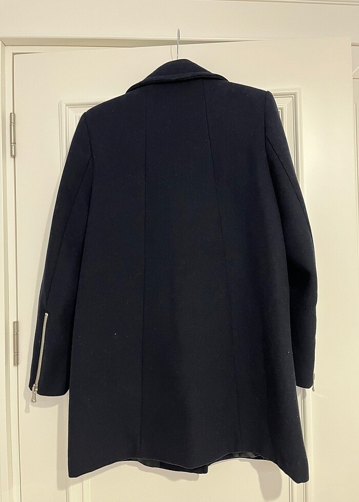 Mango lacivert kaban - Görsel 5