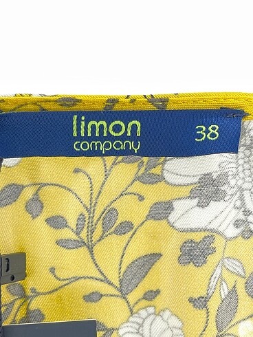 38 Beden sarı Renk Limon Company Bluz %70 İndirimli.
