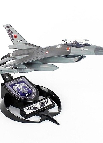 1/48 F-16 Muharip Savaş Uçağı Modeli, Standlı