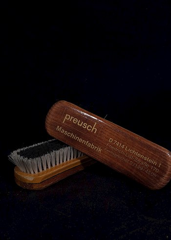 Parlak Kahverengi Ahşap kıyafet Fırçası - Görsel 5