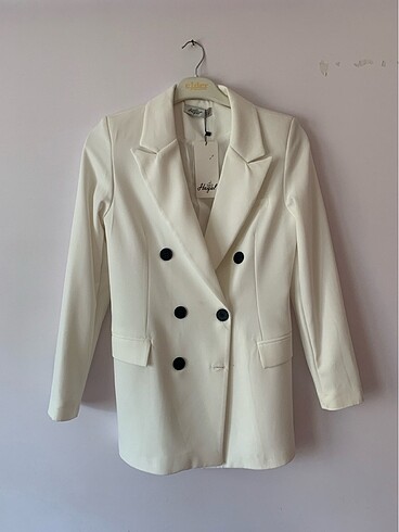 m Beden beyaz Renk Blazer ceket