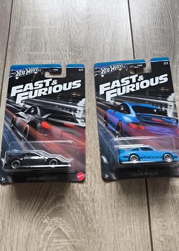 Hot Wheels Fast & Furious Mavi Oyuncak Araba