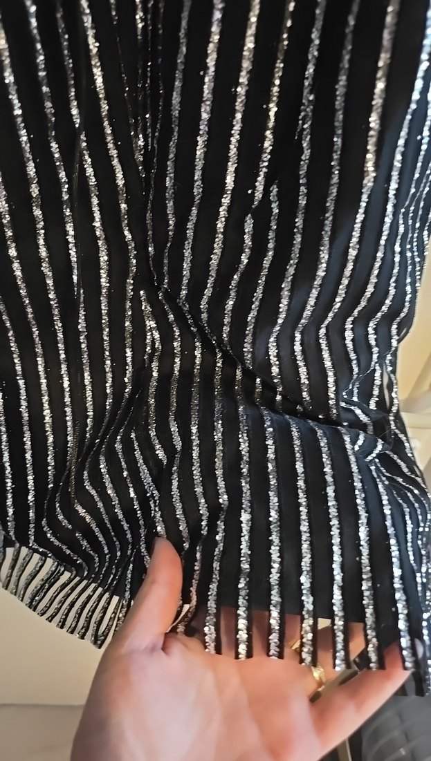 simli siyah abiye - Görsel 5