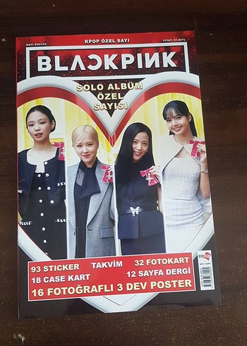 Blackpink solo dergisi