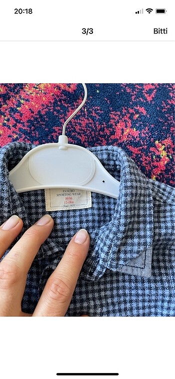 1 Yaş Beden Pantolon gömlek pantolon takımı