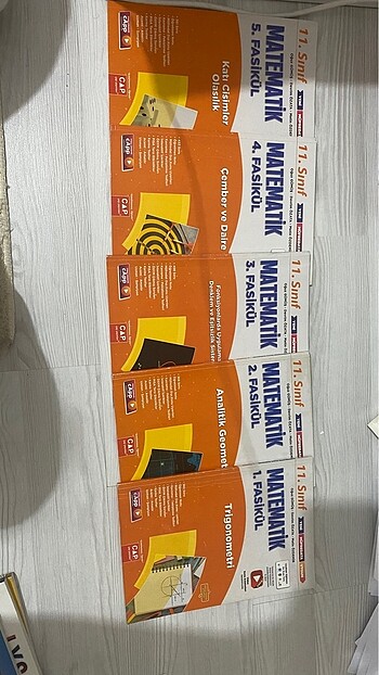 11. Sınıf Çap Yayınları Matematik Fasikül Seti