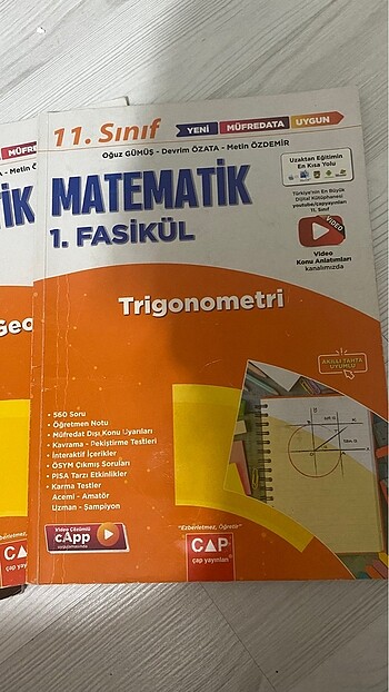 11. Sınıf Çap Yayınları Matematik Fasikül Seti