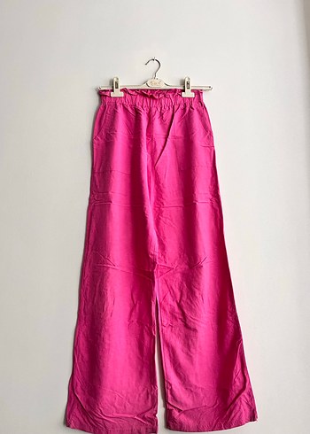 Diğer Pembe bol pantolon