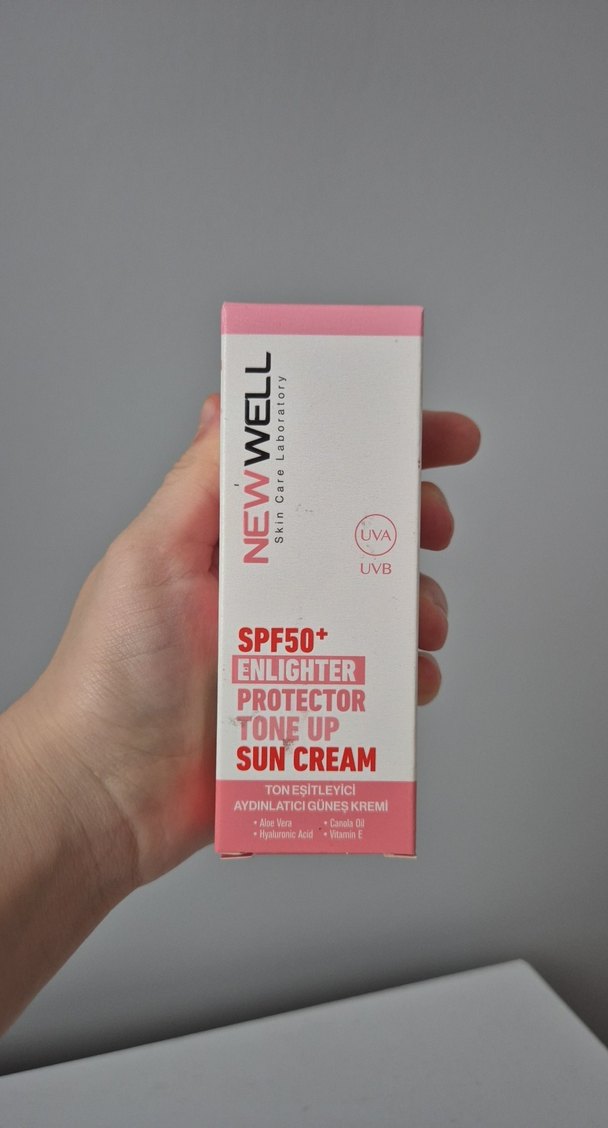 New Well SPF50+ Tonlandırıcı Güneş Kremi 50ml - Görsel 2