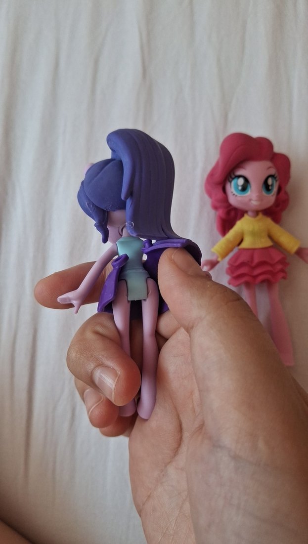 Pastel Renkli İki adet figür - Görsel 2