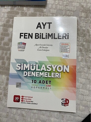 3d ayt fen bilimleri deneme