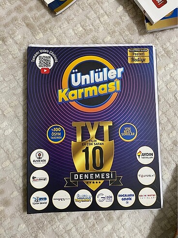 ünlüler karması tyt deneme