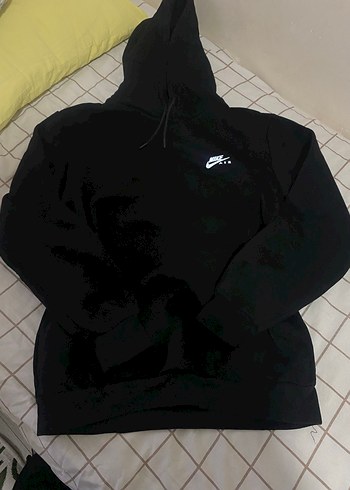 Nike Nike Siyah Kapüşonlu E Sweatshirt