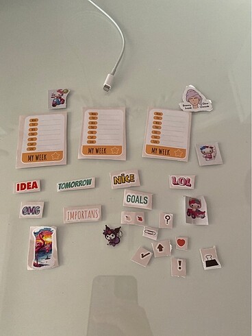 Planlama Sticker