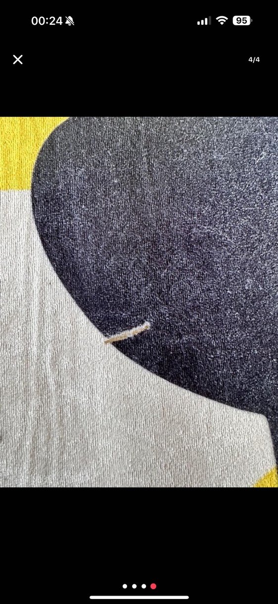 Çocuk Halısı, Renkli Aslan Desenli - Görsel 2