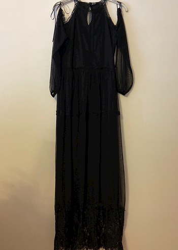 Halter Yaka Tül Elbise