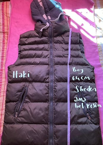 Erkek Kapüşonlu Siyah Şişme Yelek