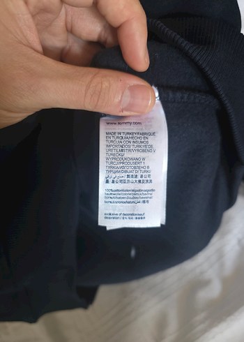 Orijinal Tommy Jeans Siyah Baskılı Kadın Sweatshirt - Görsel 3