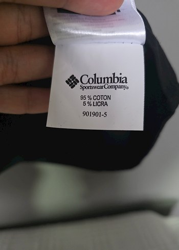 Orijinal Columbia Siyah Pamuklu Erkek Tişört - Görsel 5