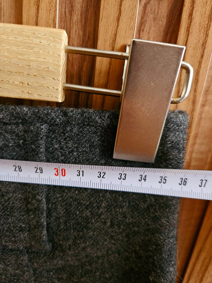 Kaşe Vintage Retro Kışlık Midi Etek - Görsel 4