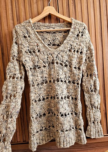 Vintage Etnik Gotik Tasarım Bluz - Görsel 3