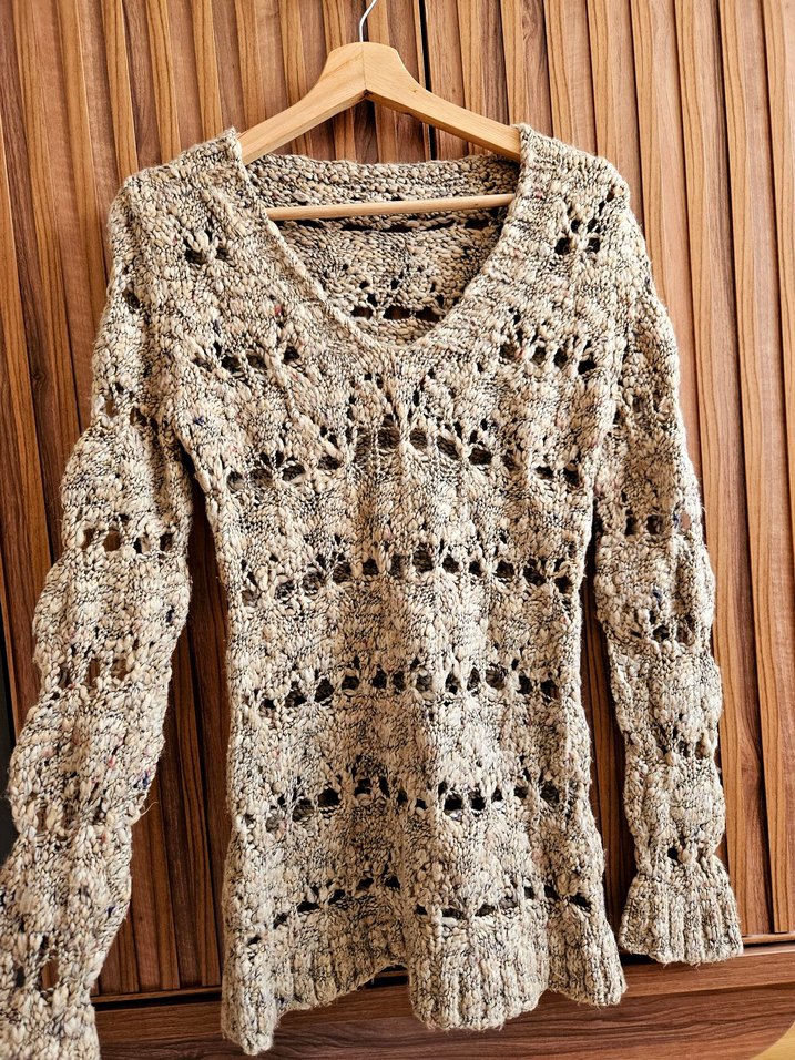 Vintage Etnik Gotik Tasarım Bluz - Görsel 3