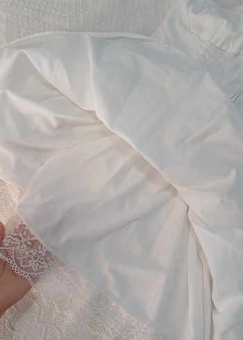 Beyaz Midi Hemşire Korsesi - Görsel 5